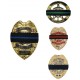 Shirt Lock® Mourning Band for Badge  (6 PACK)